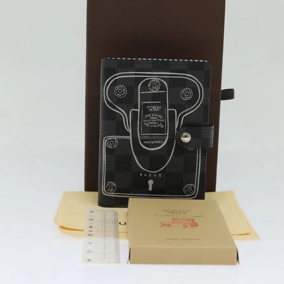 LOUIS VUITTON Damier Graphite Agenda PM Day Planner Cover - Picture 2 of 15